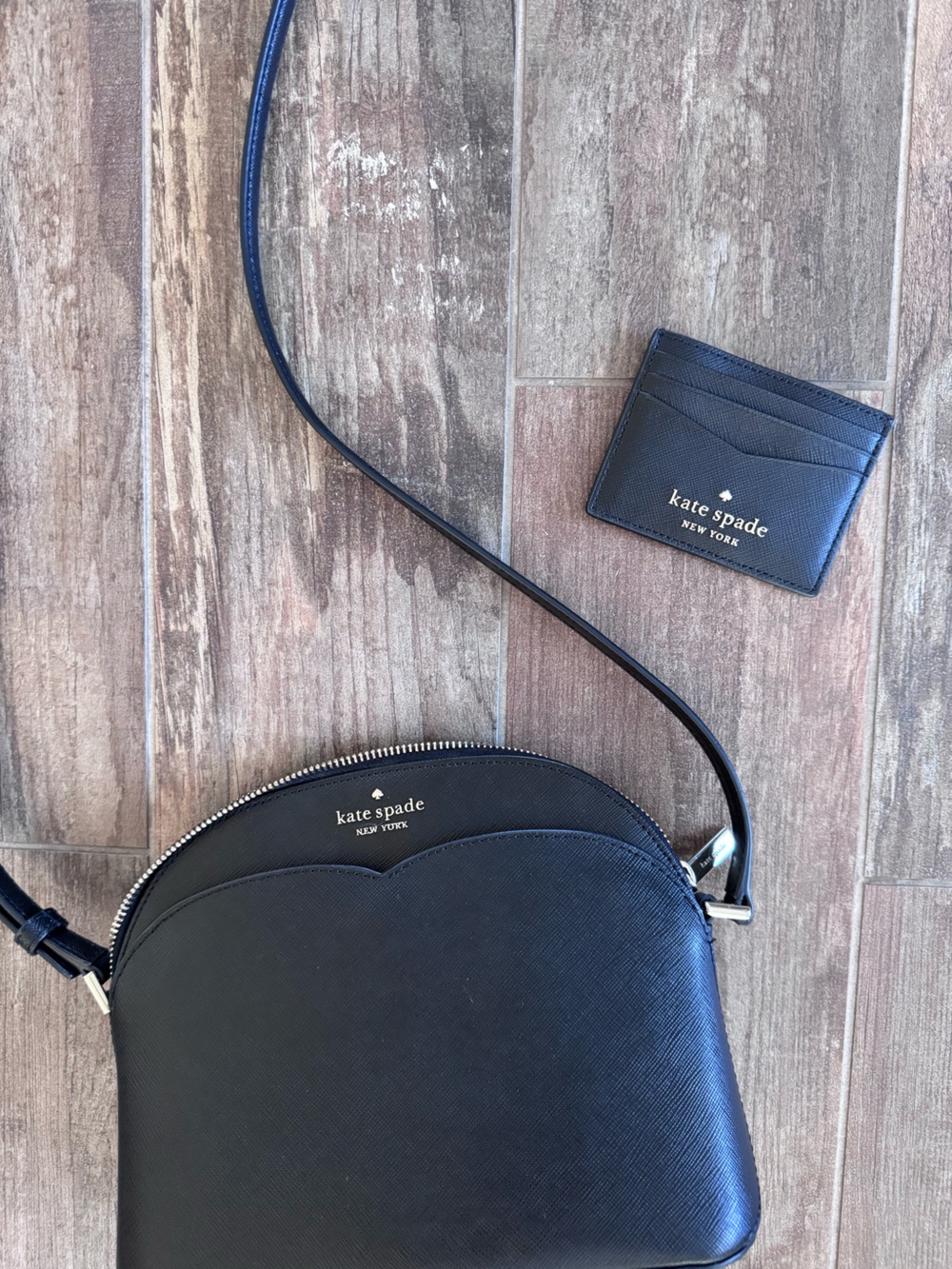 Kate Spade Payton Dome Crossbody Bag + Card Holder Set